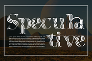 Expand Further – Inline Font, a Serif Font by 177Studio (Thumbnail 6 of 8)