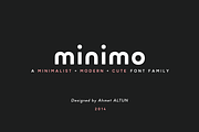Minimo, a Sans Serif Font by Ahmet Altun (Thumbnail 1 of 4)