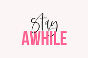 Stillness | Modern Script Font, a Script Font by KA Designs (Thumbnail 8 of 14)