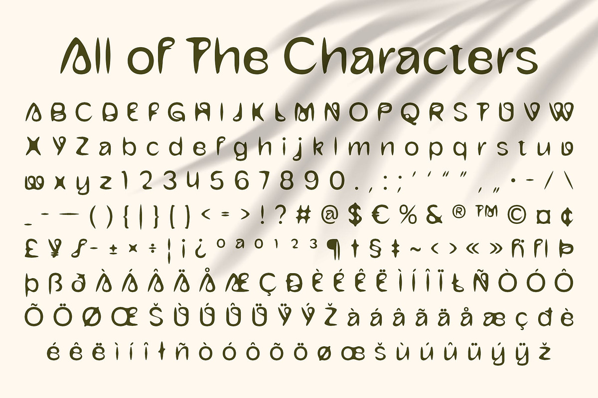 CS Forest Drawn, a Sans Serif Font by Craft Supply Co. (Photo 8 of 8)