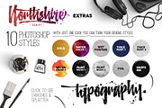 Northshire Script + Extras (Sale), a Script Font by Heybing Supply Co. (Thumbnail 2 of 9)