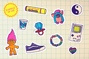 90's Kids Nostalgia Clipart Set, an Illustration by CherithDrawsThings (Thumbnail 5 of 8)