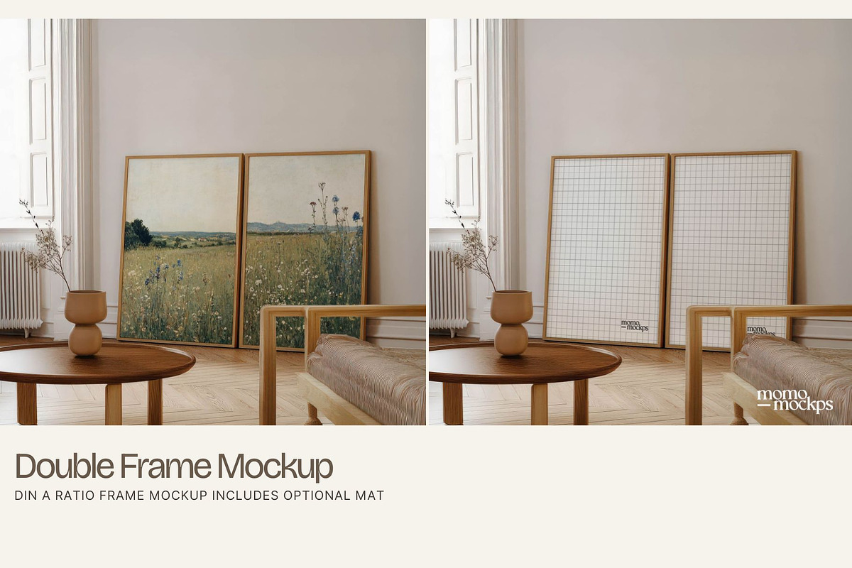 Frame Mockup Bundle Multisize PSD, a Product Mockup by momomockps (Photo 7 of 11)