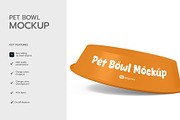 Pet Bowl PSD Mockup Template, a Product Mockup by graphypix (Thumbnail 2 of 4)