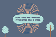Ponderosa Display Font, a Sans Serif Font by Cosy Fox (Thumbnail 5 of 7)
