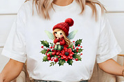Fantasy Christmas Fairy Clipart Bund, an Illustration by Libby Wishes (Thumbnail 3 of 6)