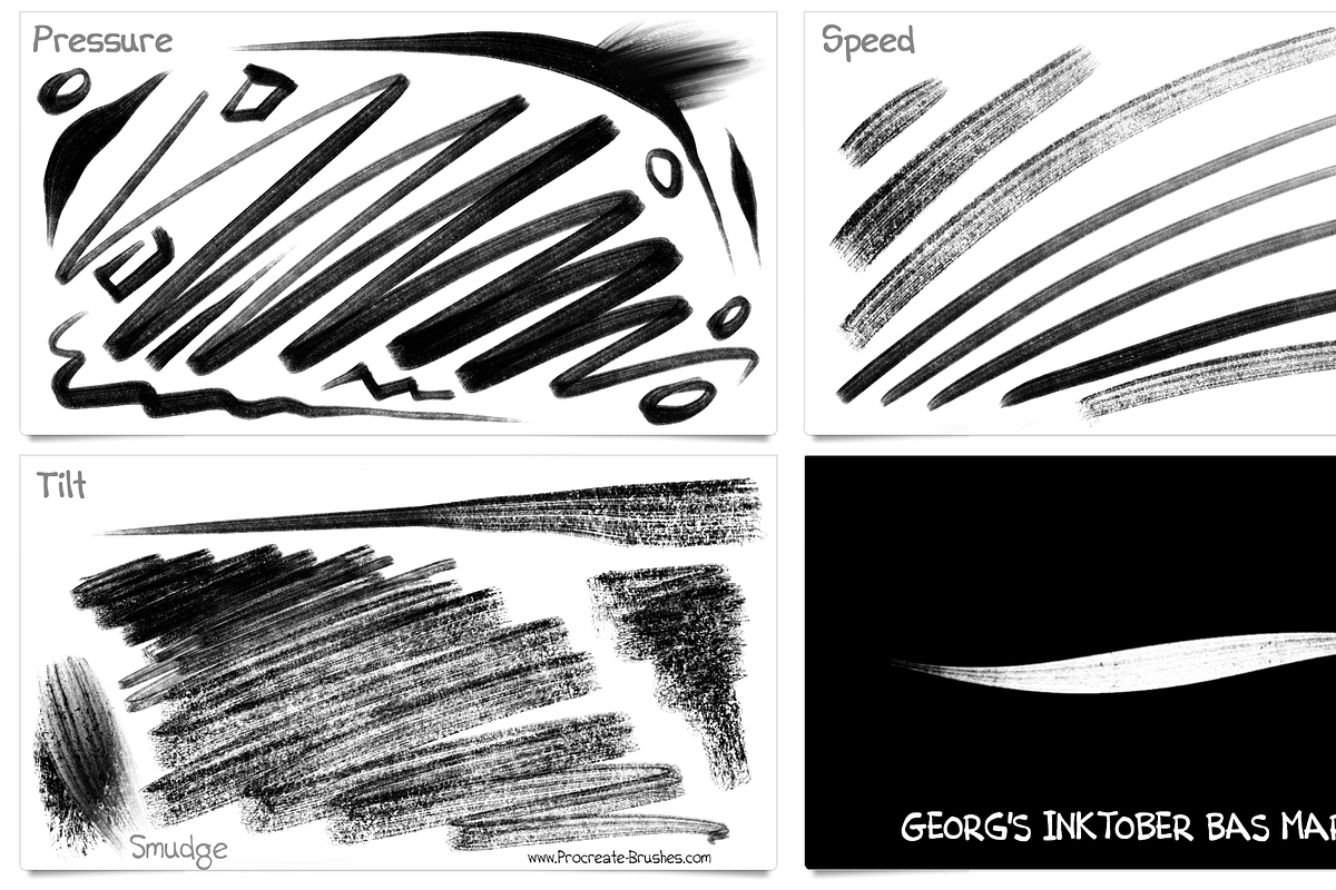 600+ Brushes Procreate BIG PACK, a Brush Add-On by Georg's Procreate Brushes (Photo 74 of 115)