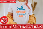 Cruise Hair Don't Care Svg Cut File, an Object Graphic by CrexoraLab (Thumbnail 2 of 3)