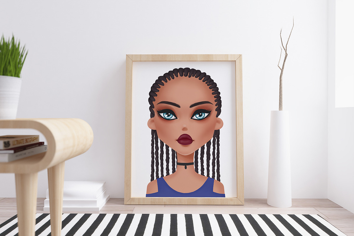 Girls portrait creator., a Person Illustration by Yana Lesiuk (Photo 9 of 11)