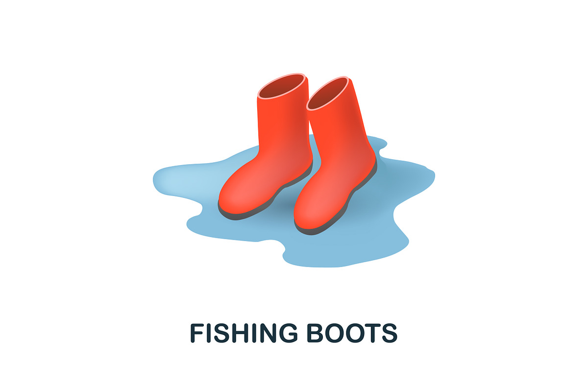 Fishing 3D Icons Set Bundle, an Object Graphic by Aimagenarium@gmail.com (Photo 21 of 21)
