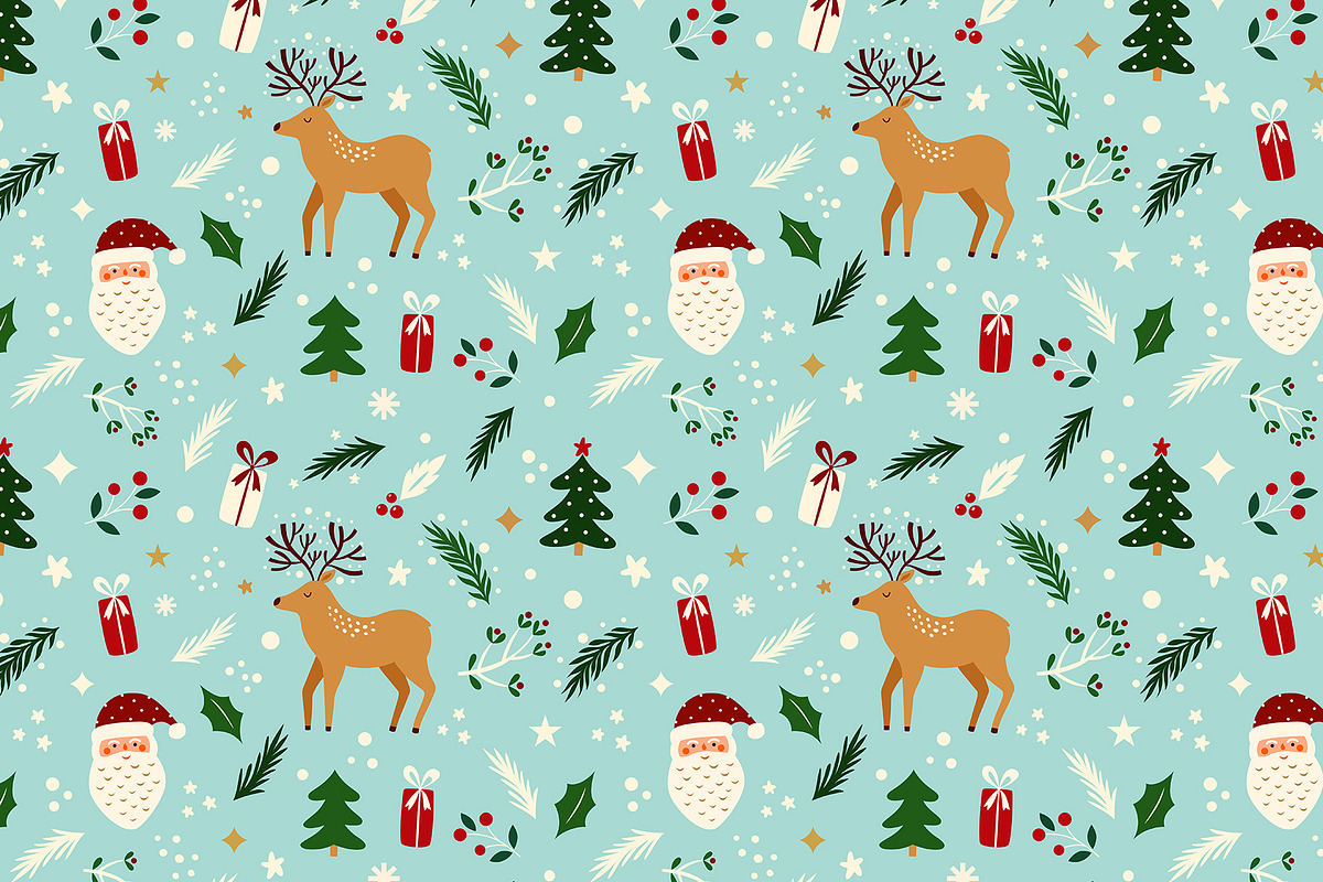 New Year & Christmas collection, a Seasonal Illustration by MoleskoStudio (Photo 32 of 38)