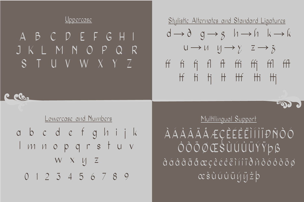 Rhomantics, a Sans Serif Font by BaronWNM (Photo 6 of 7)