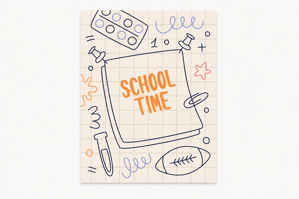 Back to School Posters Illustrations, an Education Illustration by Anna Studio (Photo 10 of 18)