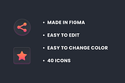 Glass Icon Set, an Icon by unfoldco (Thumbnail 2 of 5)