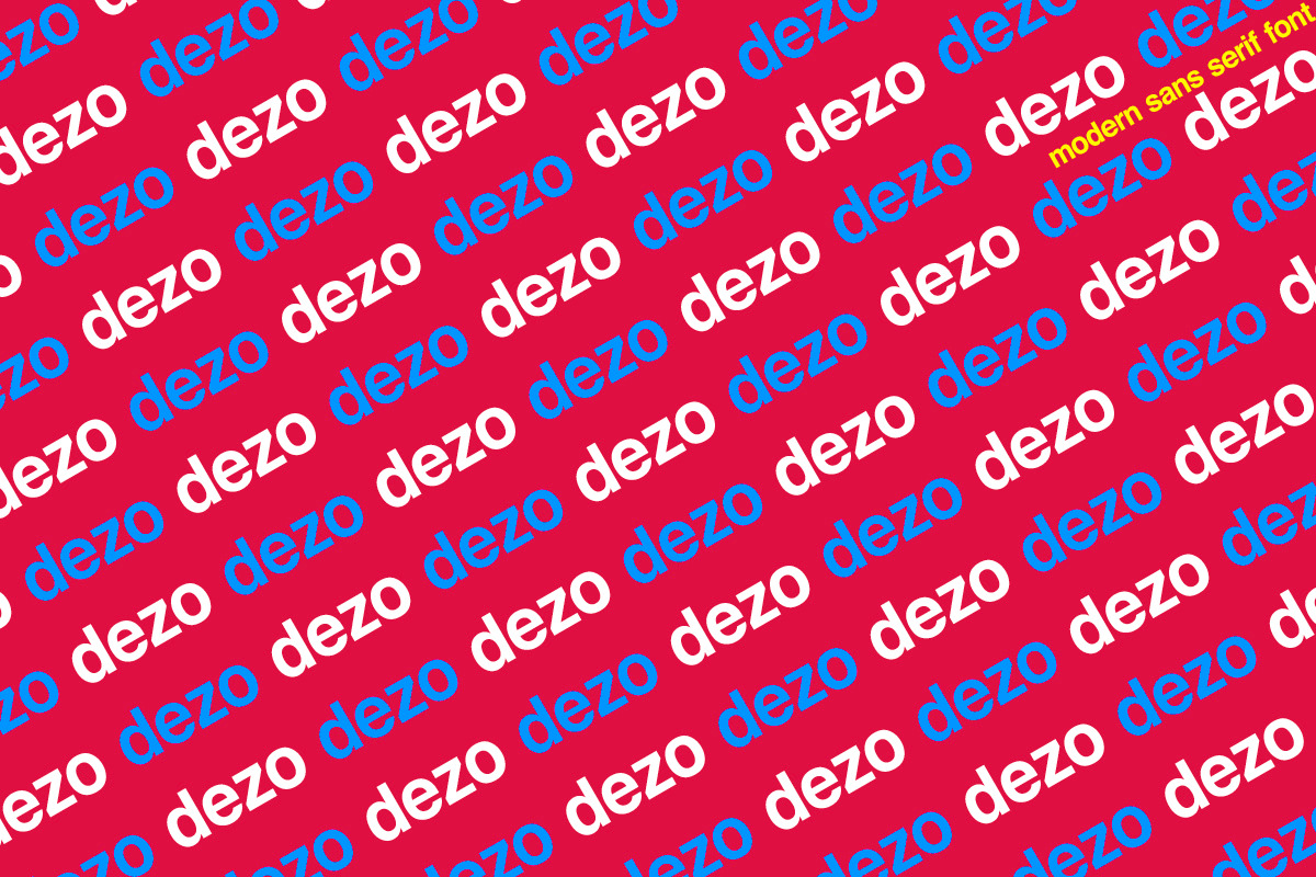Dezo Modern Clean Sans Serif Font, a Sans Serif Font by Kohl + Cole (Photo 4 of 5)