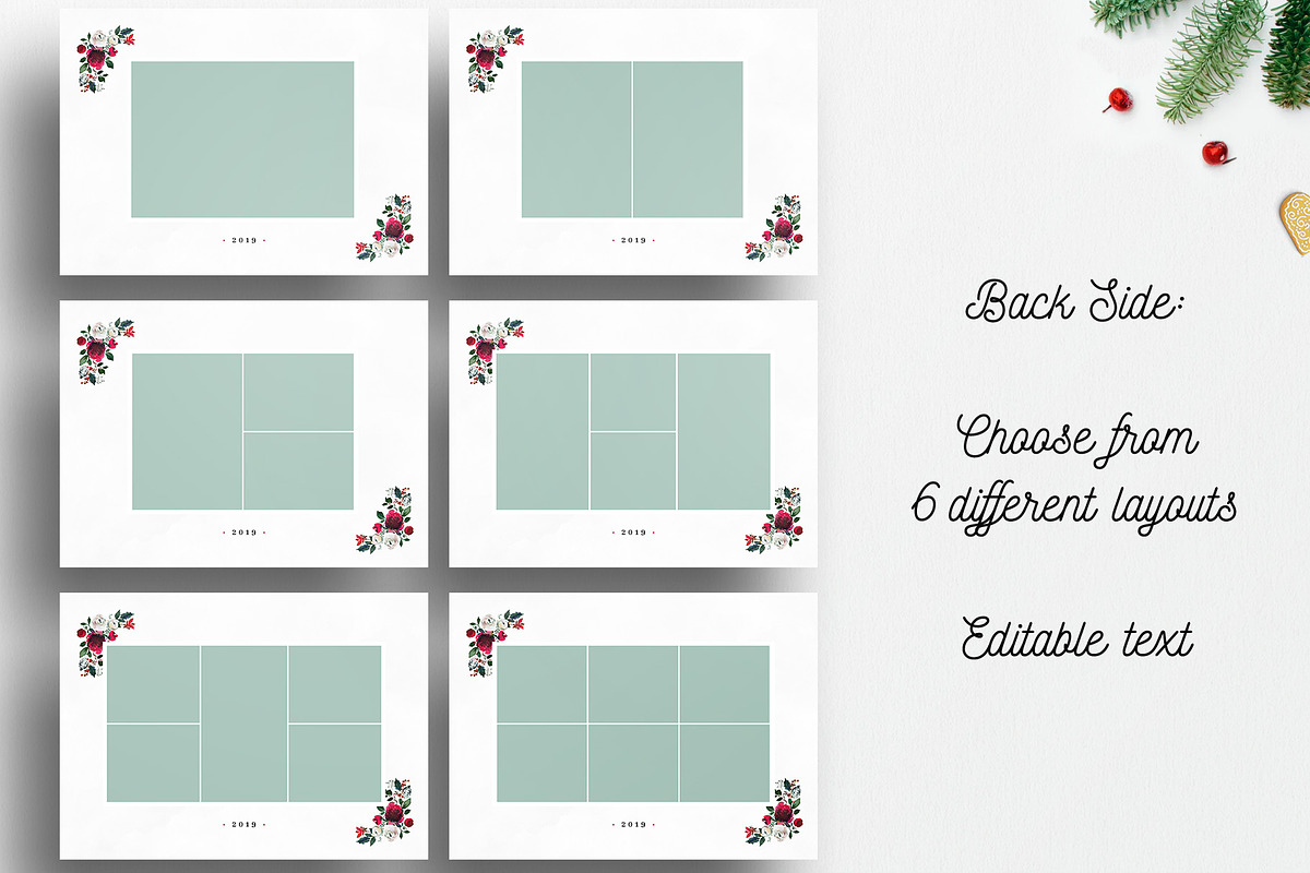 Christmas Photo Card Template PSD, a Card Template by Nifty Template Studio (Photo 3 of 4)