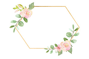 Frames & Wreaths Clipart -Allure Set