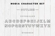 Modia Font Family - Sans Serif, a Sans Serif Font by RC graphics (Thumbnail 4 of 12)