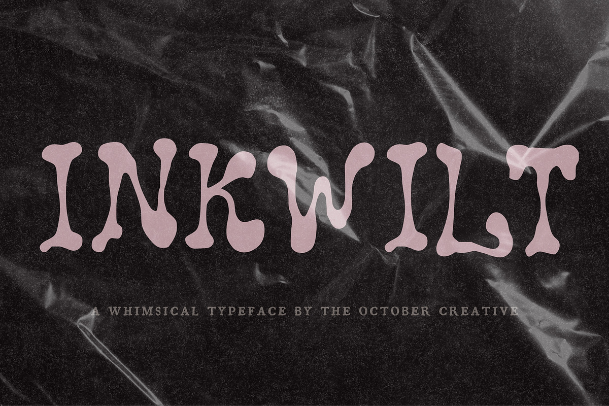 Inkwilt Heavy Retro Font, a Handwritten Font by The October Creative (Photo 1 of 8)