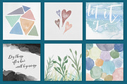 Watercolor Stamps for Procreate, a Brush Add-On by AJ Brushes (Thumbnail 7 of 8)