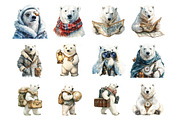 Explorer - Polar Bear, an Illustration by Design Market (Thumbnail 3 of 3)