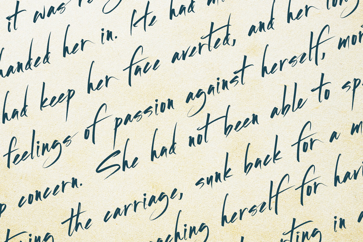 French Kiss, a Script Font by robarnow (Photo 3 of 3)
