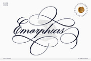 Emorphias, a Script Font by Nurul_kamal (Thumbnail 1 of 10)