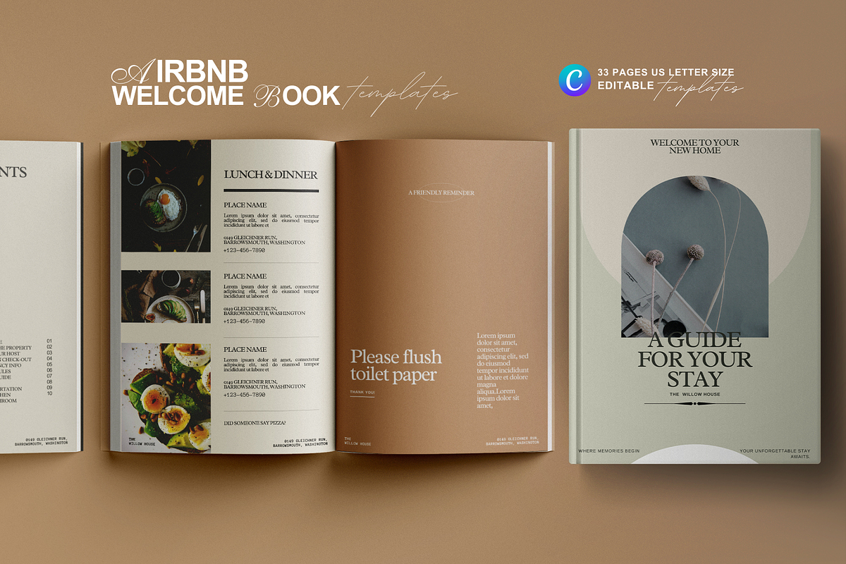 Airbnb Template, a Magazine Template by Prapti Design (Photo 1 of 11)