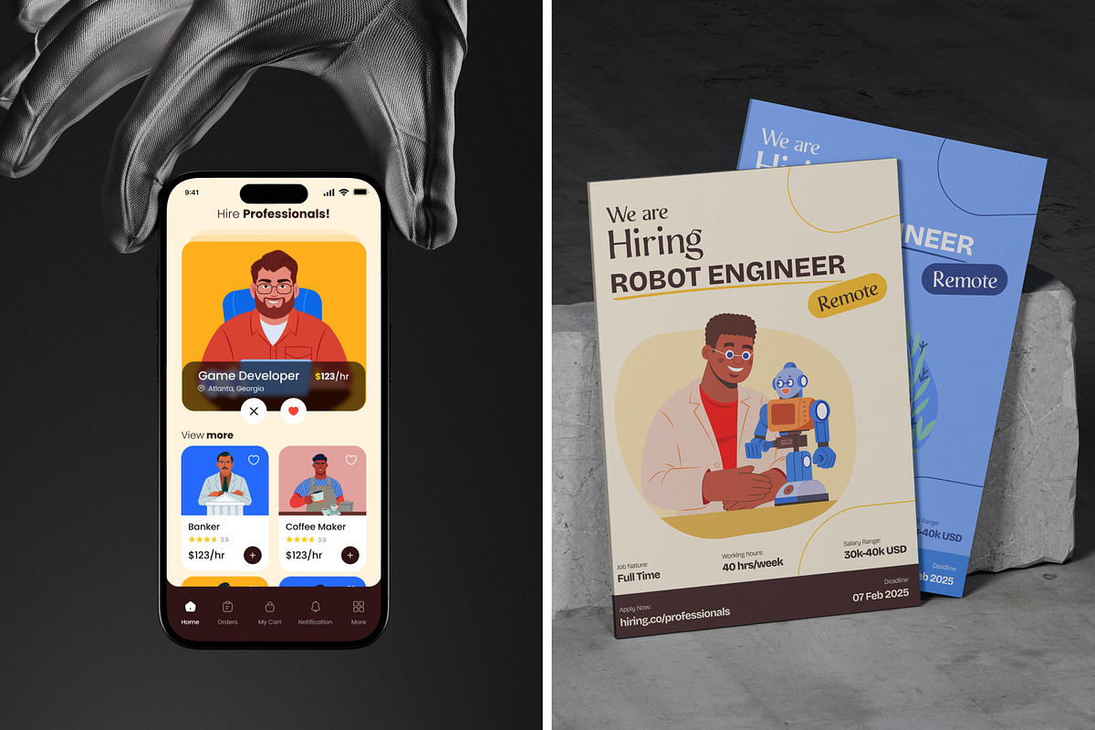 Professions People Character, a Person Illustration by Vectors Market (Photo 3 of 9)