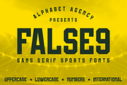 False9 Sans Serif Fonts, a Sans Serif Font by Alphabet Agency (Thumbnail 1 of 10)