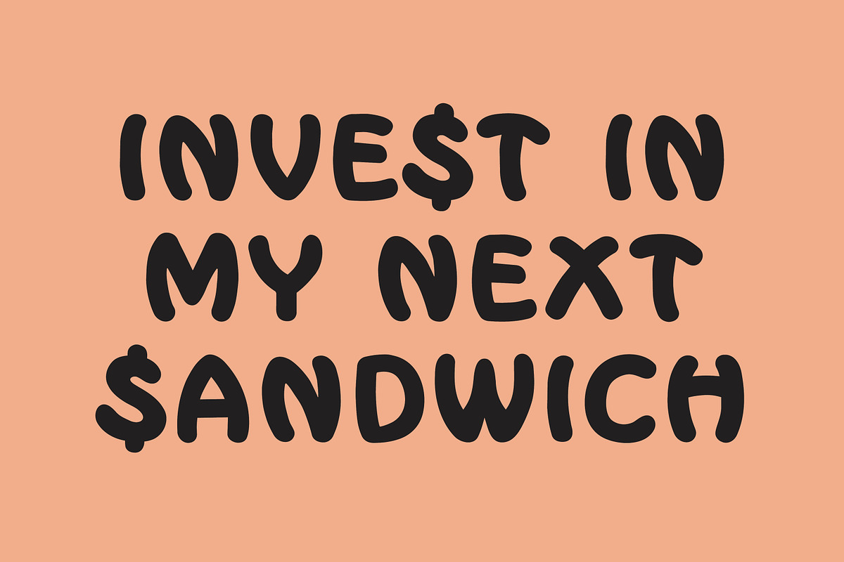 Knapsack Handdrawn Font, a Handwritten Font by Off The Rack © (Photo 6 of 6)