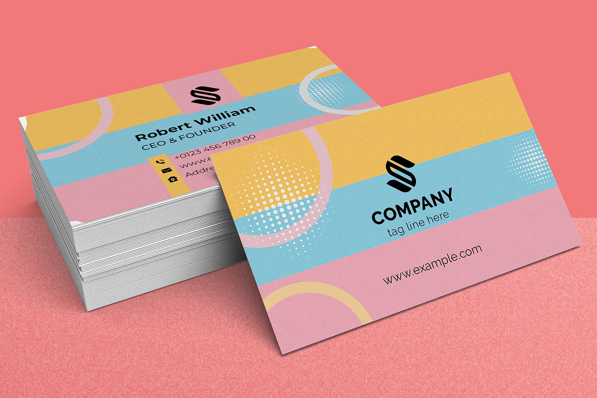 Fashion Style Business Card Design, a Business Card Template by MightyDesign (Photo 1 of 6)