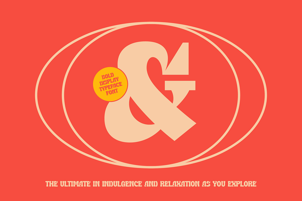 Naska Rumbe Bold Display Font, a Serif Font by timelesstype.co (Photo 11 of 20)