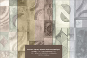 Zeria watercolor abstract wall mural, a Wallpaper Graphic by Timofi Art (Thumbnail 2 of 19)