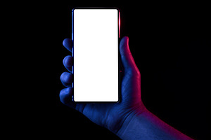 Phone in hand stock photo containing phone and hand