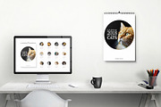 2018 Wall Calendar with cats., a Stationery Template by JS Shop (Thumbnail 2 of 4)