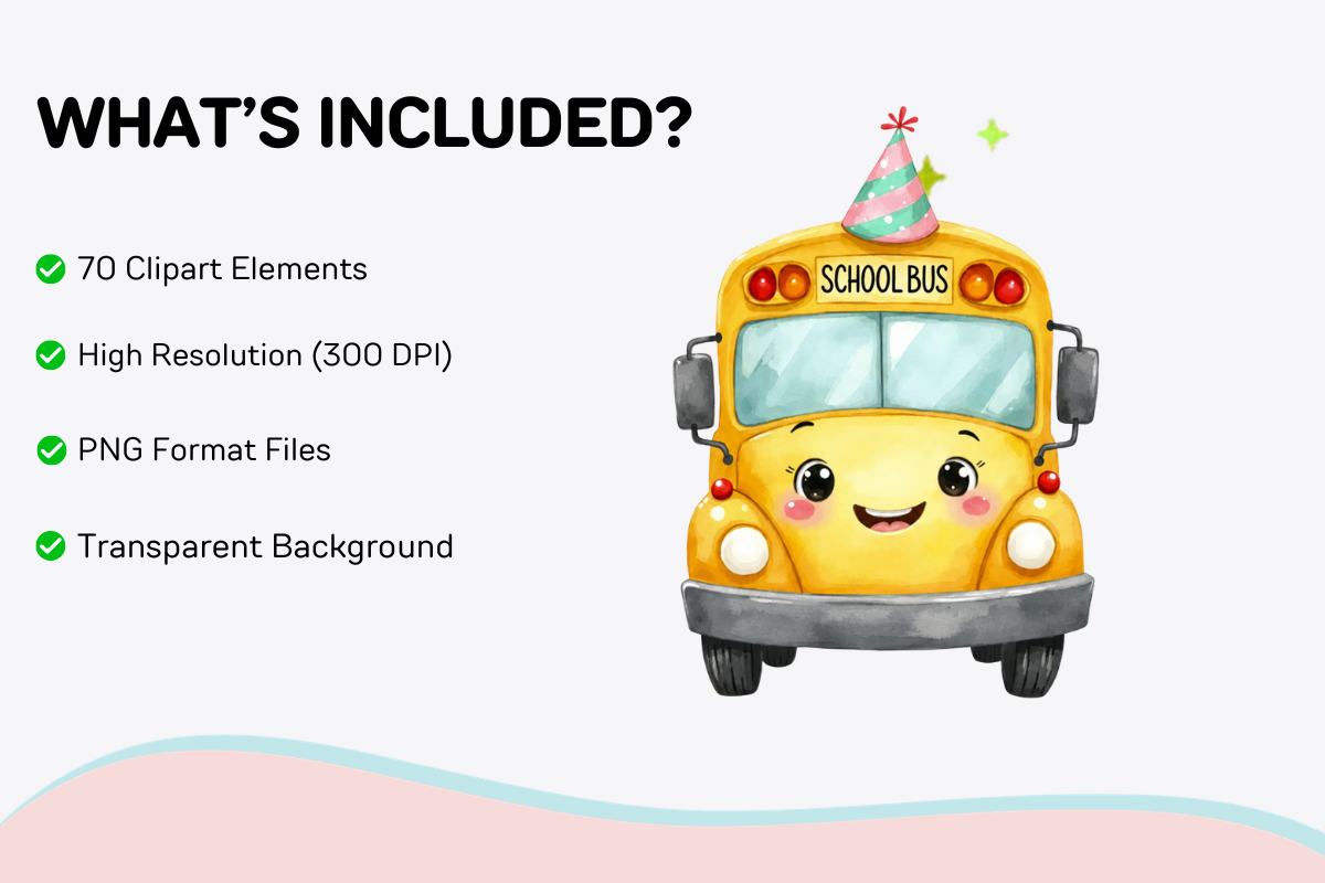 End of School Year Clipart Bundle, a Decorative Illustration by Anca Digital Vibe (Photo 7 of 11)