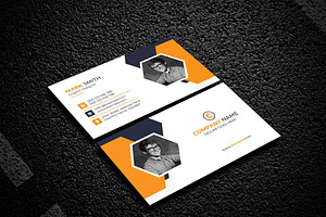 Creative Trendy Business Card, a Business Card Template by Sofir Nayeem