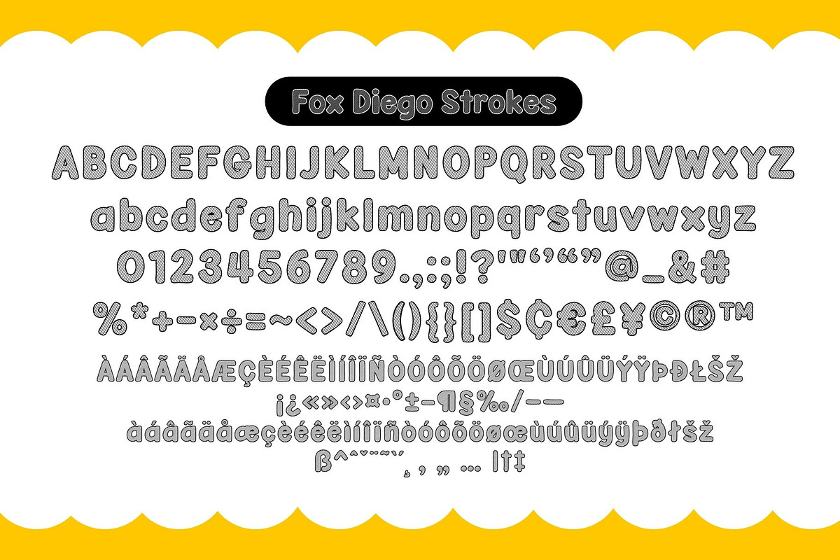 Fox Diego 5 Fonts Style, a Handwritten Font by Fox7 By Rattana (Photo 8 of 11)