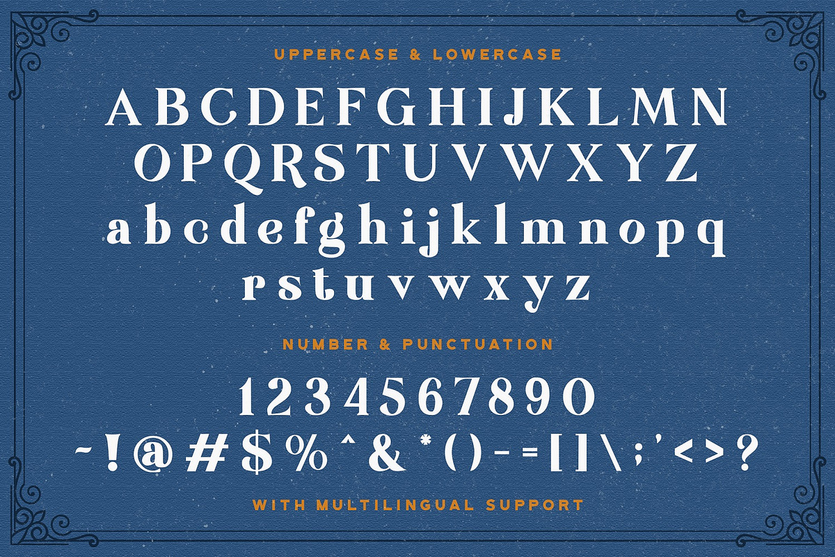 Rudisfave - Decorative Serif Font, a Serif Font by StringLabs (Photo 10 of 11)