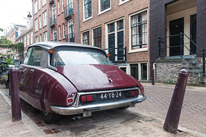 Retro vintage Citroen car, a Transportation Photo by BOOCYS
