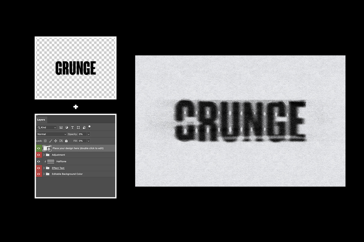 Sand Distortion Text Effect, a Layer Style Add-On by dokudokunomi (Photo 2 of 3)