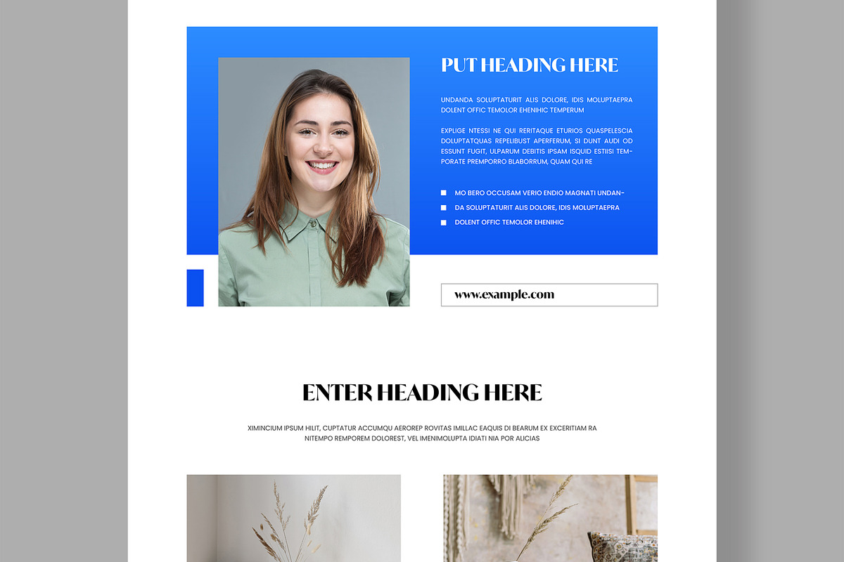 Clean and Minimal Email Newsletter, an UI Kit Template by MightyDesign (Photo 4 of 9)
