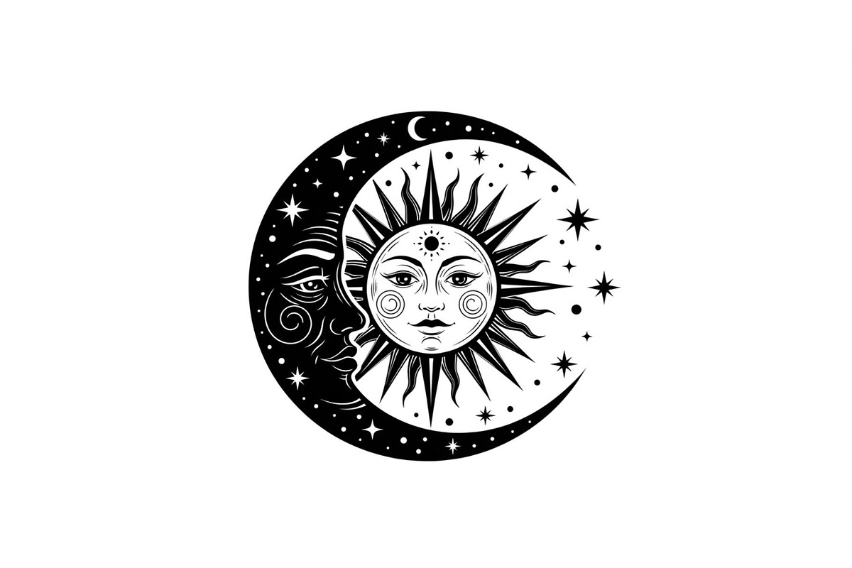 Sun Moon Celestial Mandala Bundle, an Illustration by Gaye Art (Photo 24 of 31)