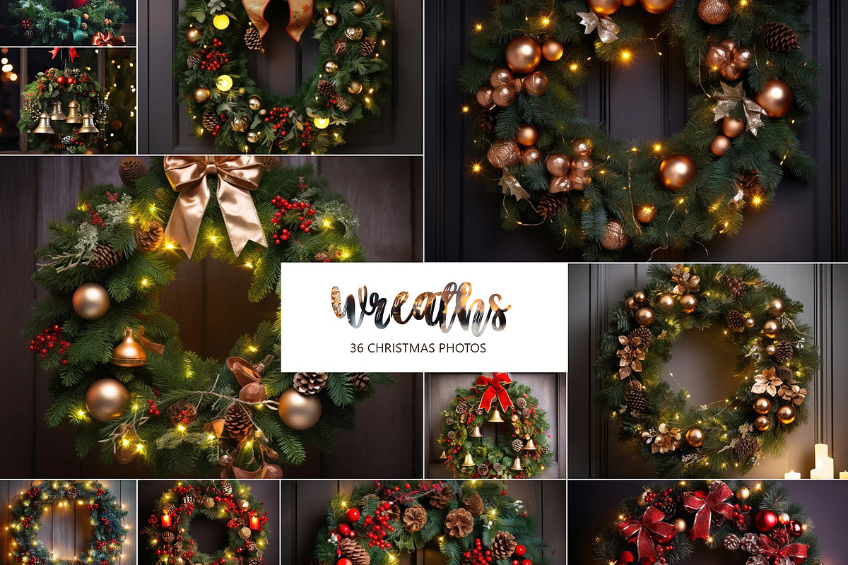 Christmas bundle. 158 holiday photos, a Holiday Photo by Alena Stoyko design (Photo 4 of 8)