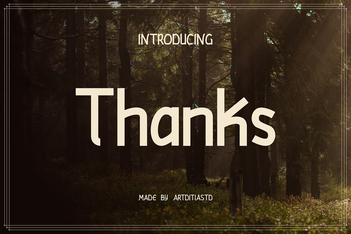 Pandoz font, a Sans Serif Font by artditiastd (Photo 3 of 3)