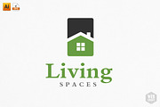 Living Spaces Logo Template, a Branding & Logo Template by WebCraft (Thumbnail 1 of 4)