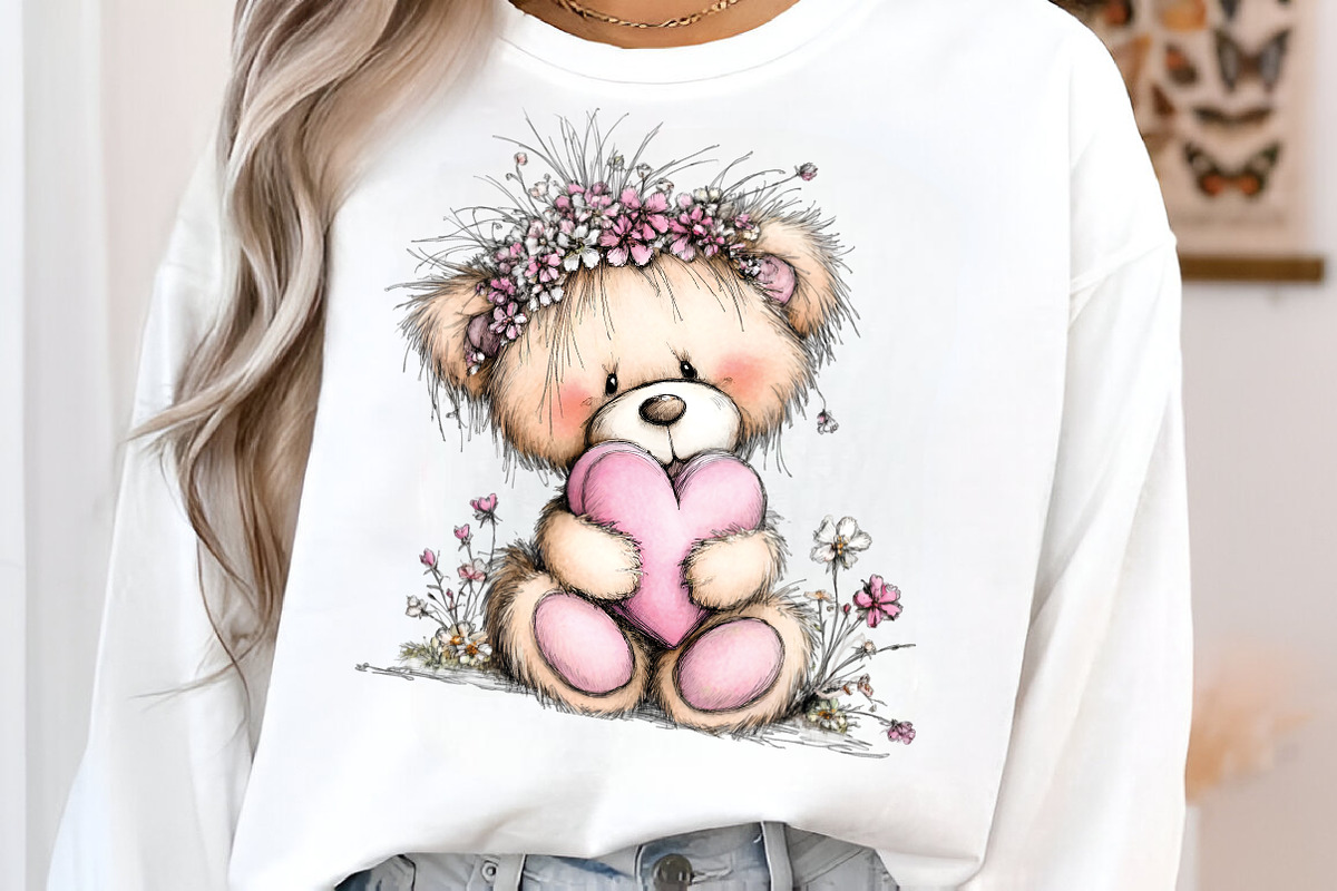 Whimsical Mother’s Day Teddy Bear Cl, an Illustration by GatewayDesign (Photo 3 of 4)