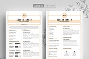 Simple Resume Template Jannah, a Resume Template by AdeevaResume (Thumbnail 1 of 4)