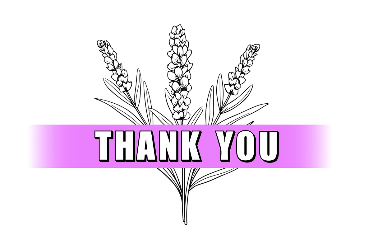 50 Lavender Procreate Stamps Brushes, a Brush Add-On by Procreate Sale (Photo 6 of 6)